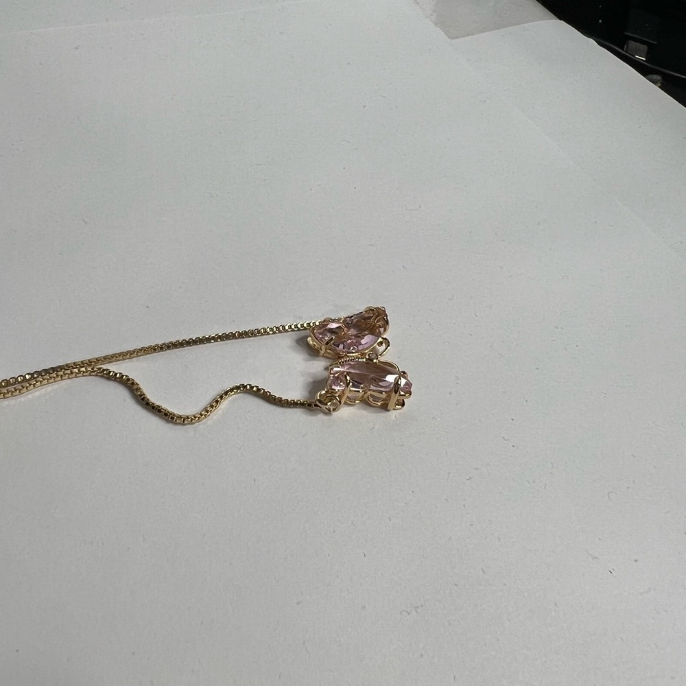 14k gold filled butterfly bracelet - Picture 3 of 3